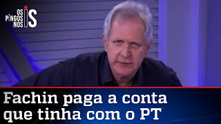 Augusto Nunes: Fachin absolveu Lula por excesso de crimes