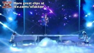 Aiden Grimshaw sings Rocket Man - The X Factor Live show 6 - itv.com/xfactor