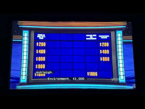 Jeopardy, PROFESSOR’S TOURNAMENT Day 3 - 1st Daily Double (12/8/21)