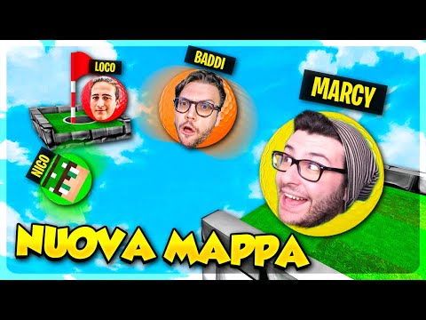 LA NUOVA MAPPA DI GOLF CON I MIEI AMICI!