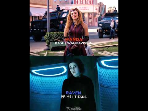 Scarlet Witch vs Raven #shorts