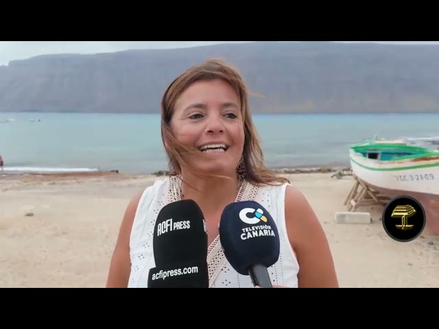 Manuel Miranda informa sobre las mejoras hidráulicas en La Graciosa