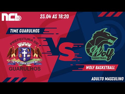 TIME GUARULHOS X WOLF BASKETBALL "A" - NCB ADULTO MASCULINO 2022.1