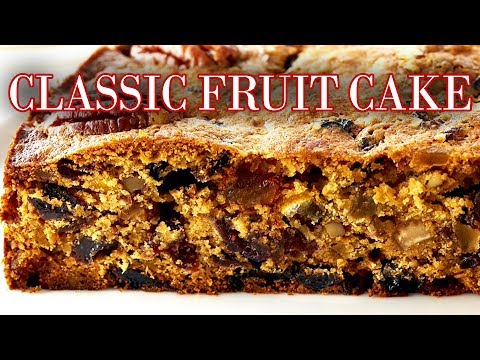 Professional Baker Teaches You How To Make FRUIT CAKE!