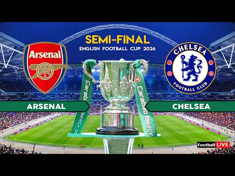 ARSENAL vs CHELSEA - English Football Cup 2026 | Full Match All Goals | Simulation PES