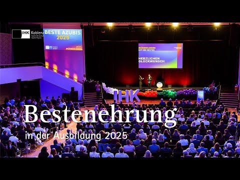 IHK-Bestenehrung Ausbildung 2025