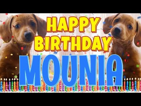 Happy Birthday Mounia! ( Funny Talking Dogs ) What Is Free On My Birthday