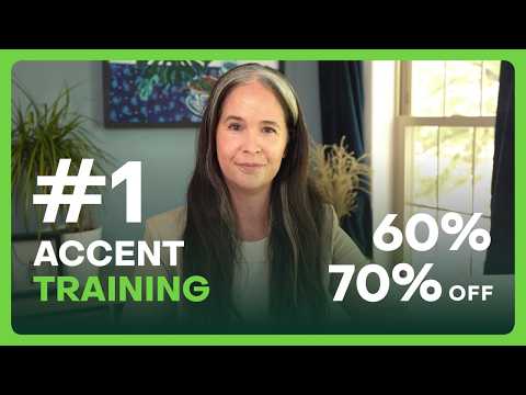 5月セール：アメリカ英語発音矯正コース 60-70%オフ (MAY SALE 60-70% Off American Accent Training Courses)