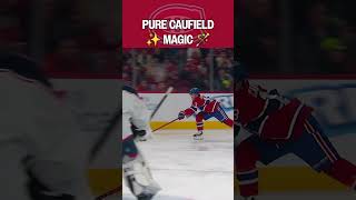 No target too small for GOAL CAUFIELD ????