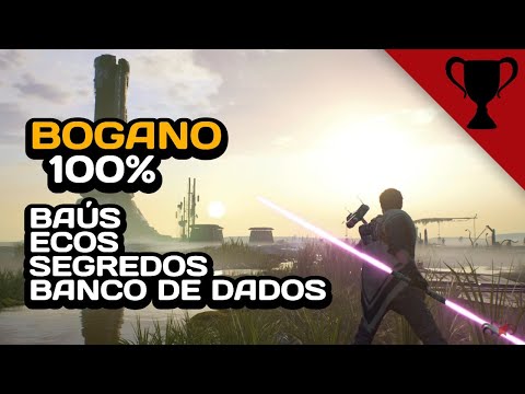 BOGANO 100% [TODOS OS BAÚS, ECOS, SEGREDOS E BANCO DE DADOS] | STAR WARS JEDI FALLEN ORDER