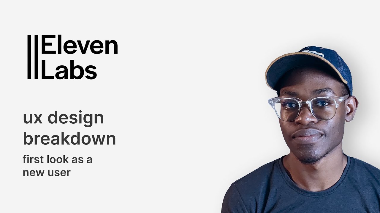 AI Voice Generator Platform | Eleven Labs First Look and UX Breakdown