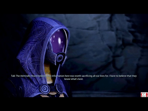 Mass Effect 2 Walkthrough Part 57 - Fem Shep - Tali and Samara Chats