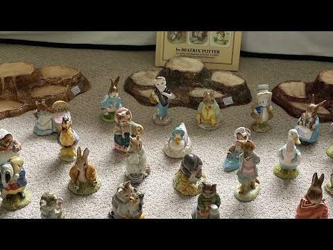 Vintage Rabbit Figurines