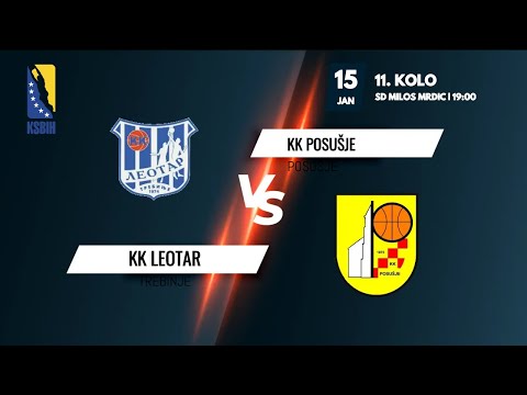 KK Leotar vs KK Posušje - 11. kolo - KSBIH - 2022/2023