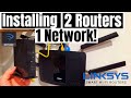 HOME NETWORKING 101- HOW TO CONNECT 2 ROUTERS IN ONE HOME NETWORK