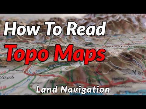 HOW TO READ TOPOGRAPHIC MAPS // Basic Land Navigation Part 1