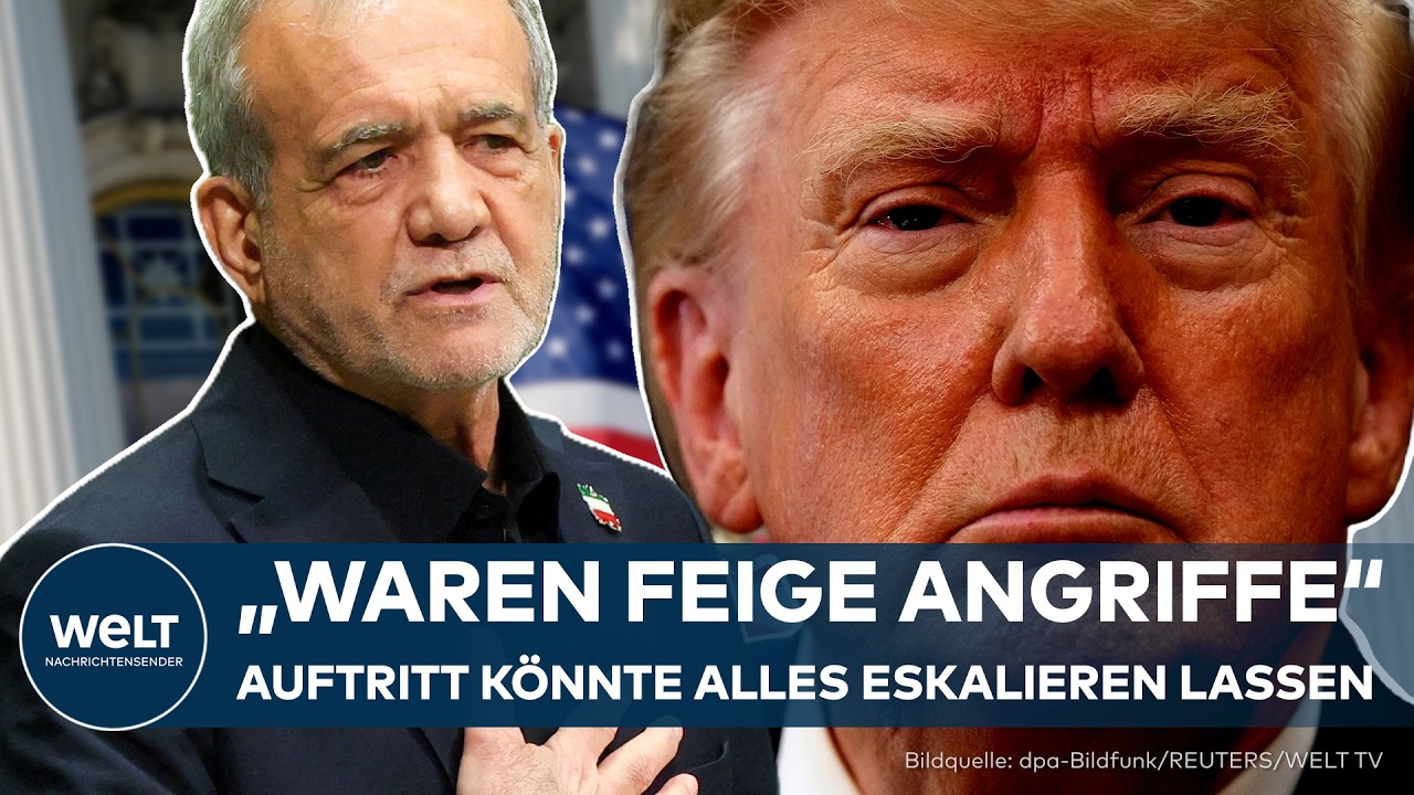 UN: "Waren feige Angriffe" – Irans Präsident attackiert USA massiv und riskiert Eskalation