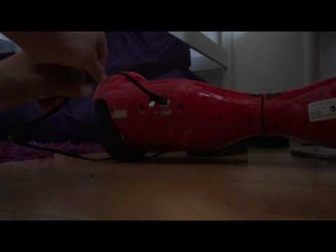 Hoverboard Kurzschluss slo-mo