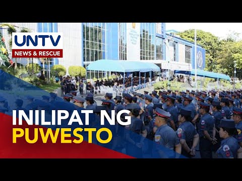 Lima pang matataas na opisyal ng PNP, inilipat ng puwesto