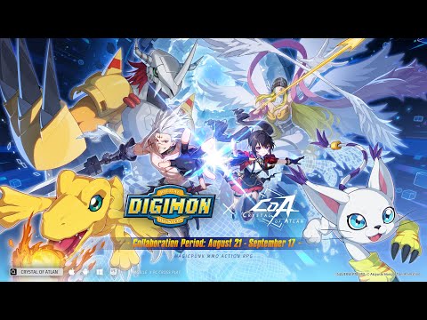 Crystal of Atlan: Digimon Adventure Collaboration Trailer