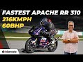 60bhp TVS Apache RR 310 RACE BIKE Takes On Sepang BikeWale