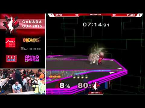 CCG2K15 - Syphi (Sheik) vs Phake (Marth) - Melee Singles Pools