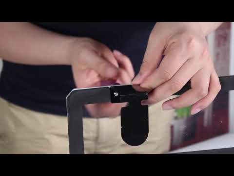 GPCT1708 - Mini Basketball Hoop System Set Over the Door with Backboard Breakaway Rim Basketball - YouTube