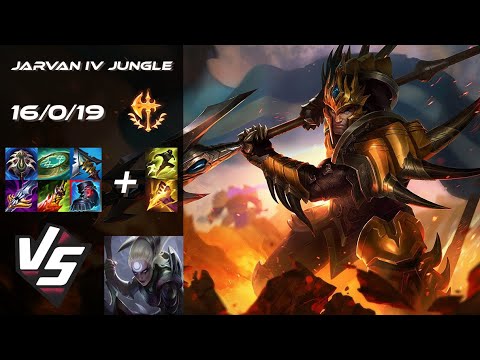 JUNGLE Jarvan IV vs Diana - EU Challenger Patch 25.24