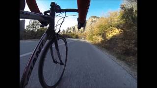 preview picture of video 'Meteora with road bike'