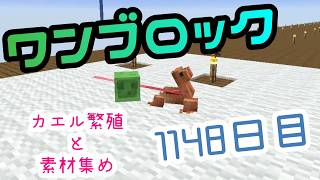 【１１４８日目】ワンブロックでハードコアな世界を生き残る