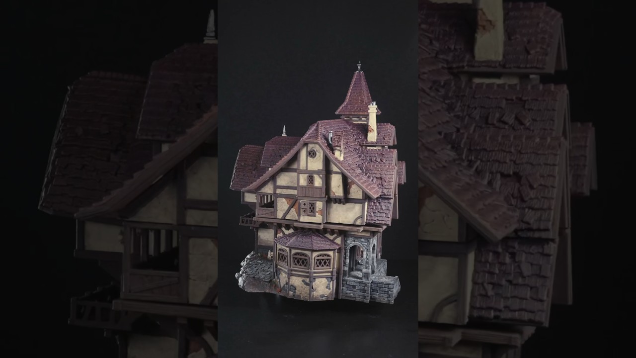 HUGE  Tavern and Inn from our NEW Welcome Pack 🔥 #3dprinting #3dprinter #miniature