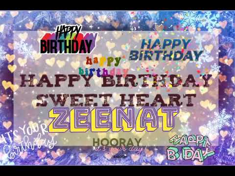 Happy Birthday ZEENAT: Unlocking the Best Wishes Ever !! ‎@happybirthday0786