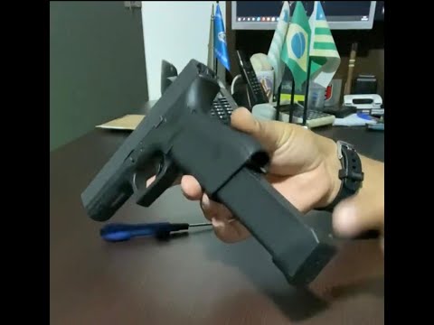 Seletor Rajada Glock 9mm (Kit Roni não transforma NADA).