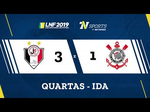 LNF2019 - Gols - Quartas Ida - Joinville 3 x 1 Corinthians