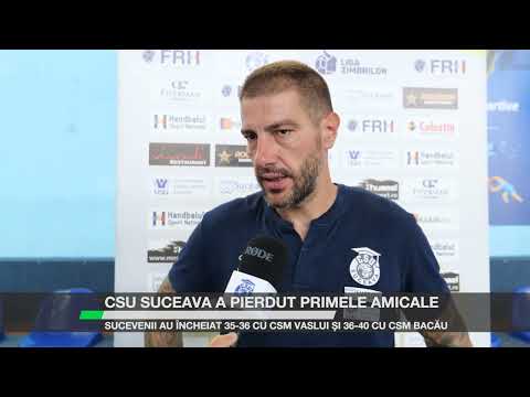 CSU Suceava a pierdut primele amicale