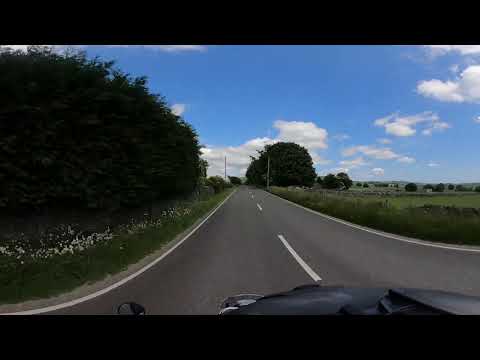 Peak District Motorbike Ride, Tideswell to Bradwell.