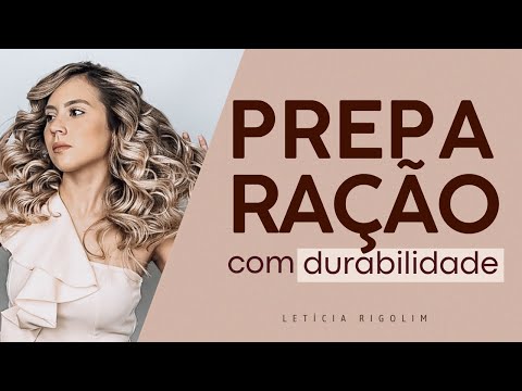 PREPARAÇÃO COM DURABILIDADE PARA OS SEUS PENTEADOS