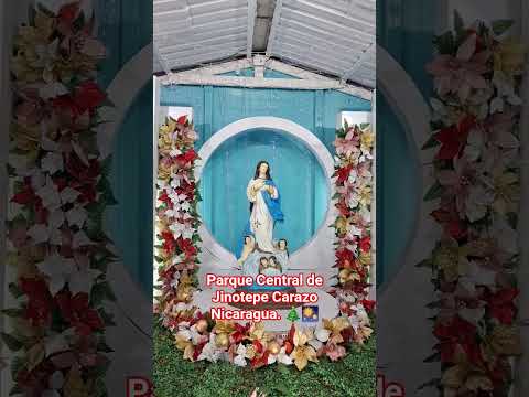 Parque Central de Jinotepe Carazo Nicaragua.