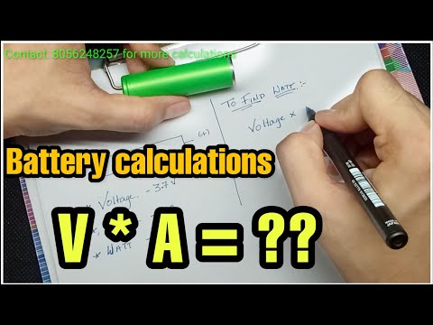 Battery pack calculations | ebike calculations