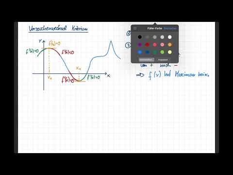 1a - Das Vorzeichenwechsel-Kriterium