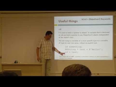 iOS Programming by Tomasz Orzechowski at ECE TUC (Part 2)