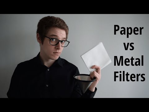 Paper vs Metal filters for coffee!