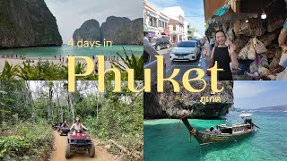 Phuket Vlog 🇹🇭🏝️  | Island hopping, snorkeling, ATV, local food &amp;amp; old town