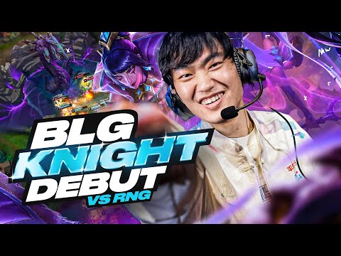 CASTING BLG KNIGHT DEBUT - DEMACIA CUP BLG VS RNG  - CAEDREL
