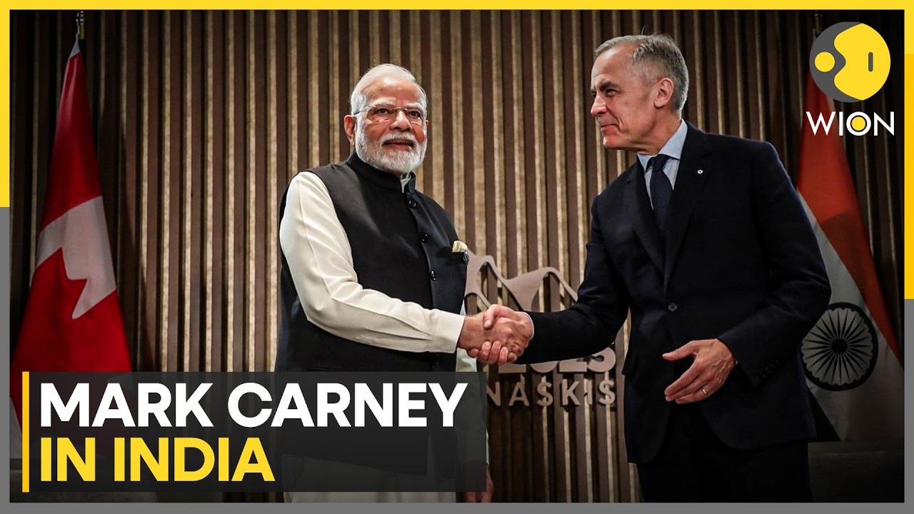 India-Canada Ties: Mark Carney Arrives In India, Set To Meet PM Modi In New Delhi | WION
