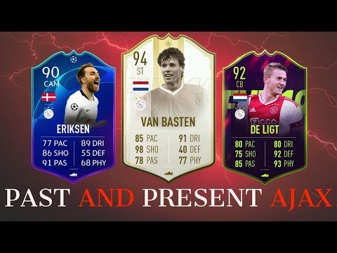 FIFA 19 PAST AND PRESENT AJAX TEAM!!!!!!!