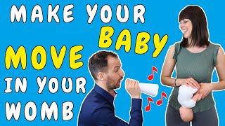 7 PROVEN tricks to make a baby move in the womb | How to make a baby to move in the womb