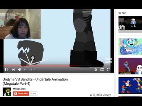 WHO'S GONNA GO FIRST!?|reacting to undyne VS bandits