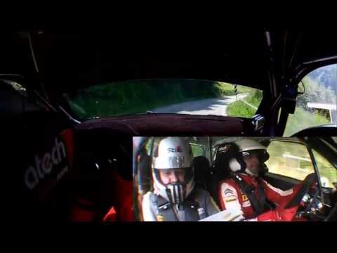 Copia di Camera Car - Rally della Marca 2013 PS 4 CASTELLI Gubertini-Aguzzoli Citroen DS3