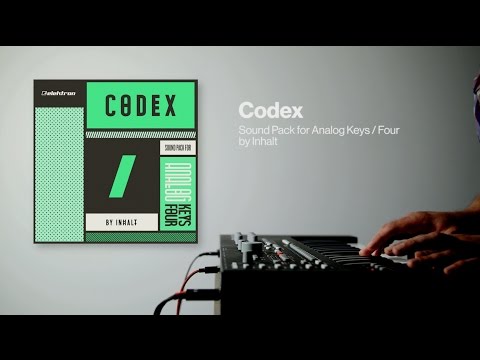 Codex Sound pack for Analog Keys / Four
